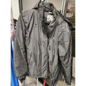 Camel Crown Men's Waterproof Ski Jacket, EXTRA LARGE, BLACK